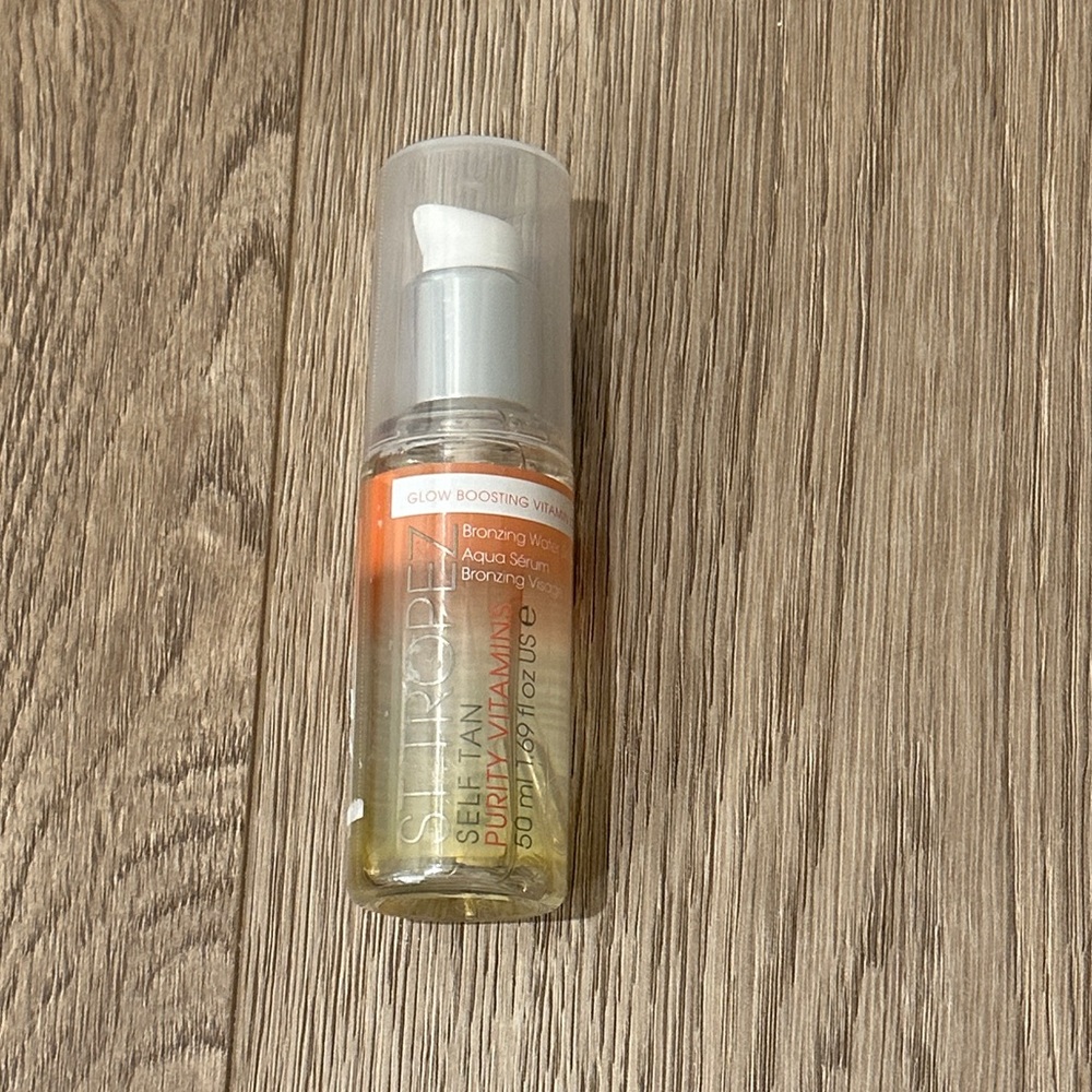 New St Tropez Bronzing water serum